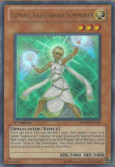 Lumina, Lightsworn Summoner [RYMP-EN102] Ultra Rare