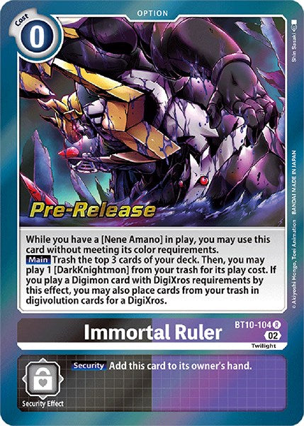 digimon card game xros encounter - BT10 - - Mikey Kudo (R) Description coming soon... DIGIMON CARD GAME BOOSTER XROS
