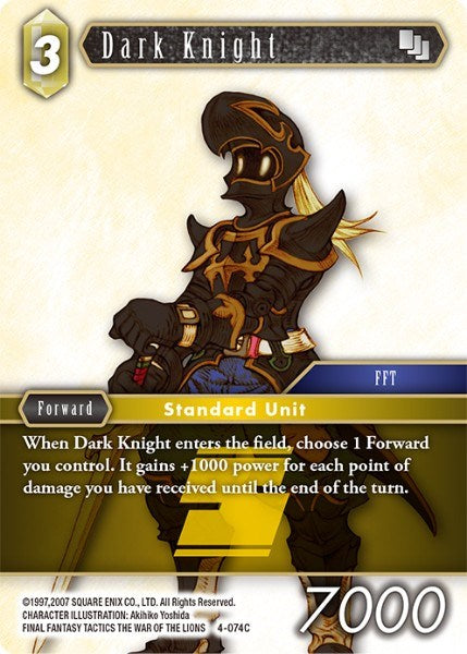 Dark Knight [Opus IV]