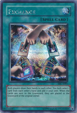 Exchange [TSC-E001] Prismatic Secret Rare