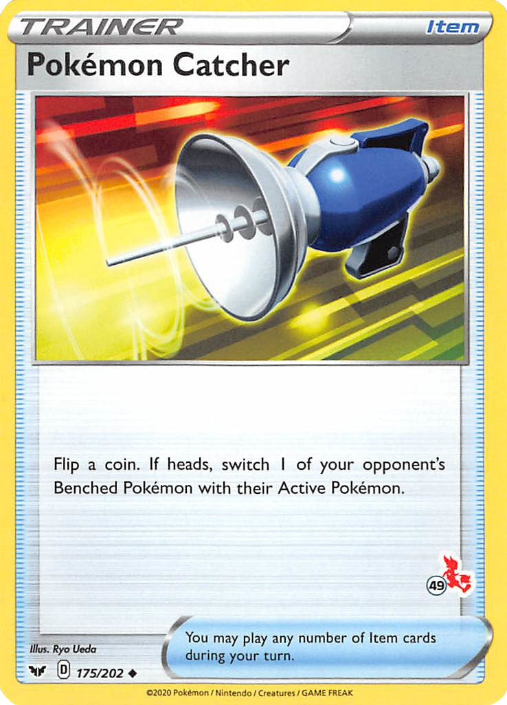 Pokemon Catcher (175/202) (Cinderace Stamp