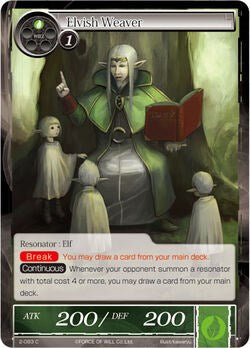 Elvish Weaver (2-083) [The War of Valhalla]