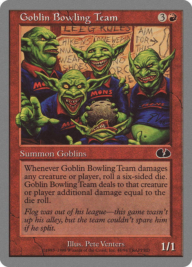 Goblin Bowling Team [Unglued]