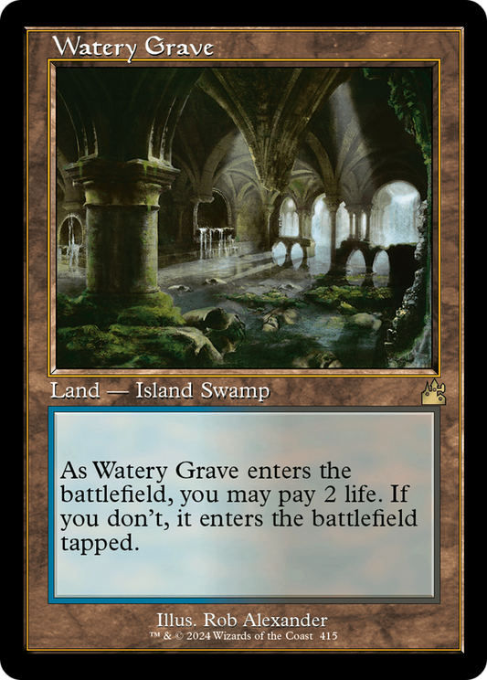 Watery Grave (Retro) [Ravnica Remastered]