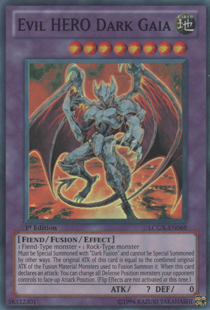 Evil HERO Dark Gaia [LCGX-EN069] Super Rare