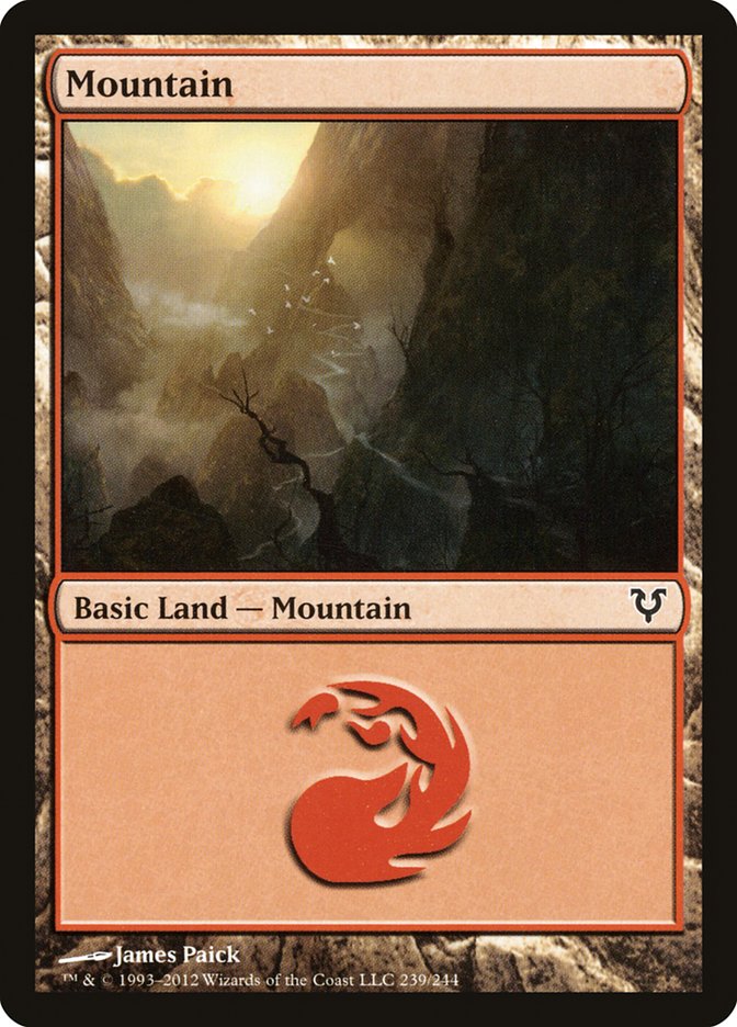 Mountain (239) [Avacyn Restored]