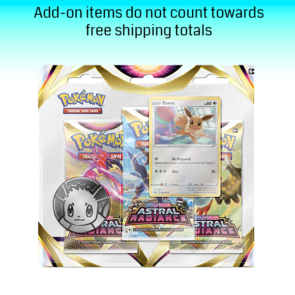 Pokémon TCG: Sword & Shield: Astral Radiance: 3 Pack Blister