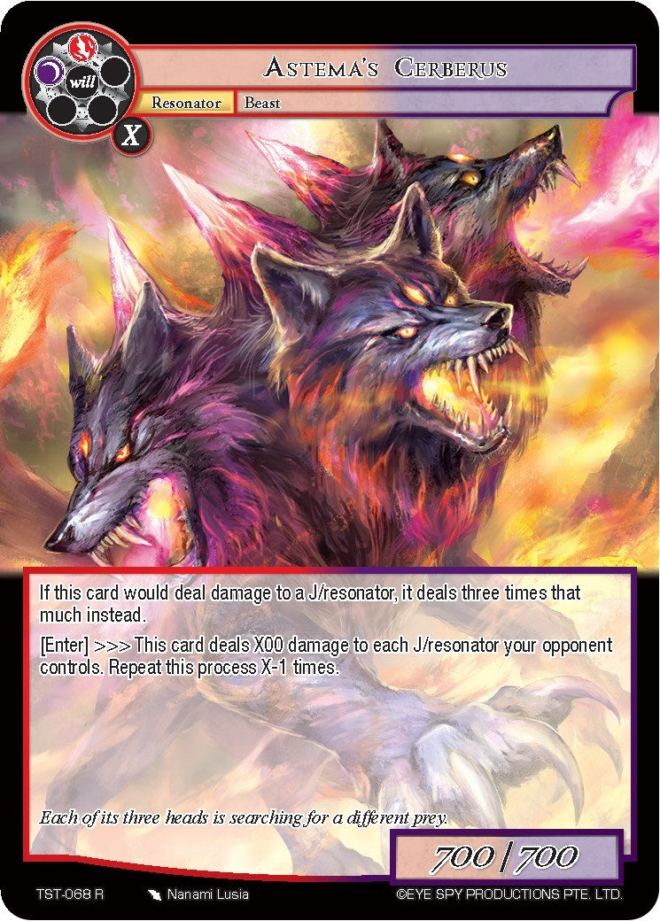 Astema's Cerberus (TST-068) [The Seventh]