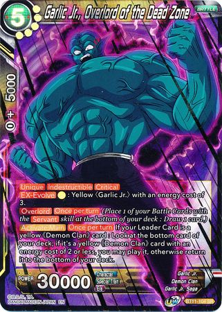 Garlic Jr., Overlord of the Dead Zone (BT11-104) [Vermilion Bloodline]