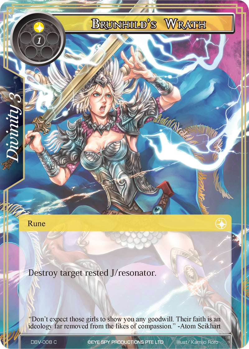 Brunhild's Wrath (DBV-008) [The Decisive Battle of Valhalla]