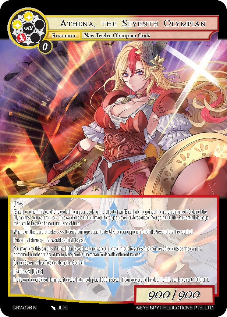 Athena, the Seventh Olympian (GRV-076) [Game of Gods: Revolution]