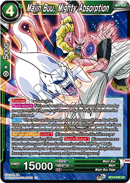 Majin Buu, Mighty Absorption (BT14-078) [Cross Spirits]