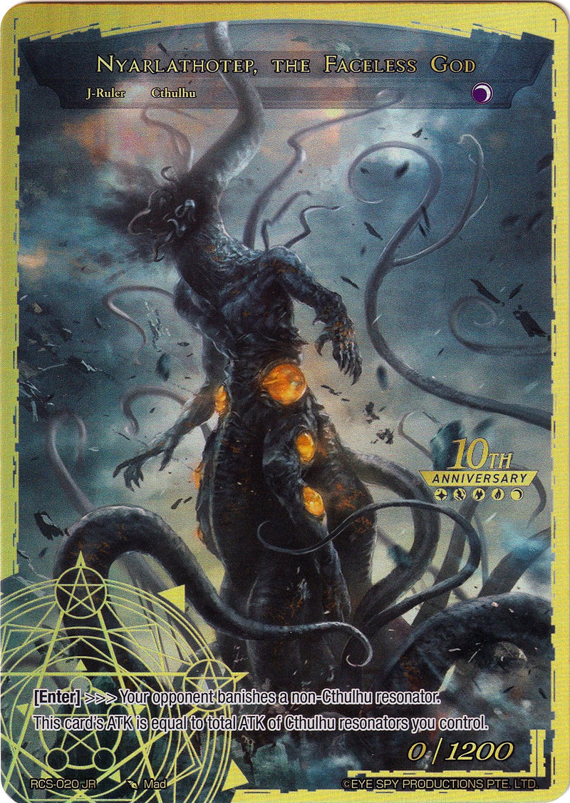 Fiend of Dark Pyre // Nyarlathotep, the Faceless God (RCS-020 JR) [10th Anniversary: Ruler Collection Set]