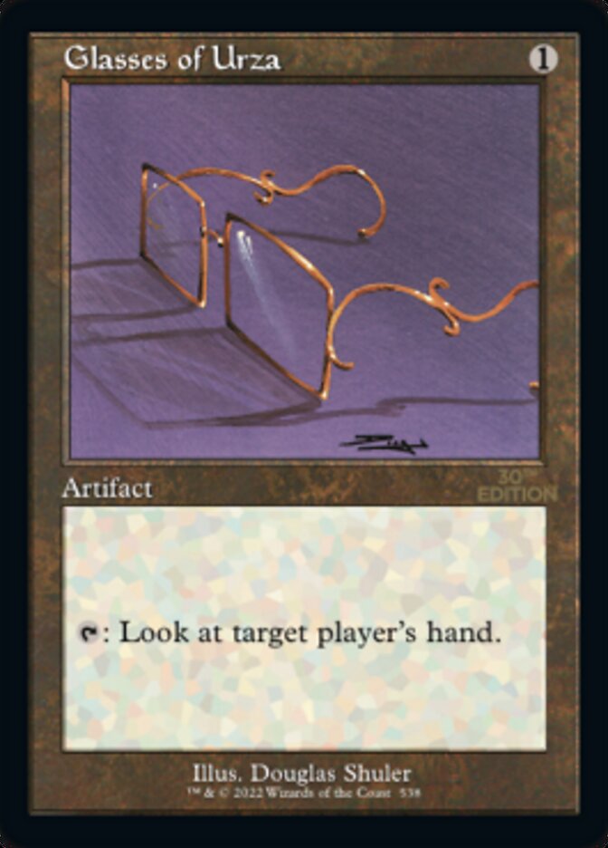 Glasses of Urza (Retro) [30th Anniversary Edition]