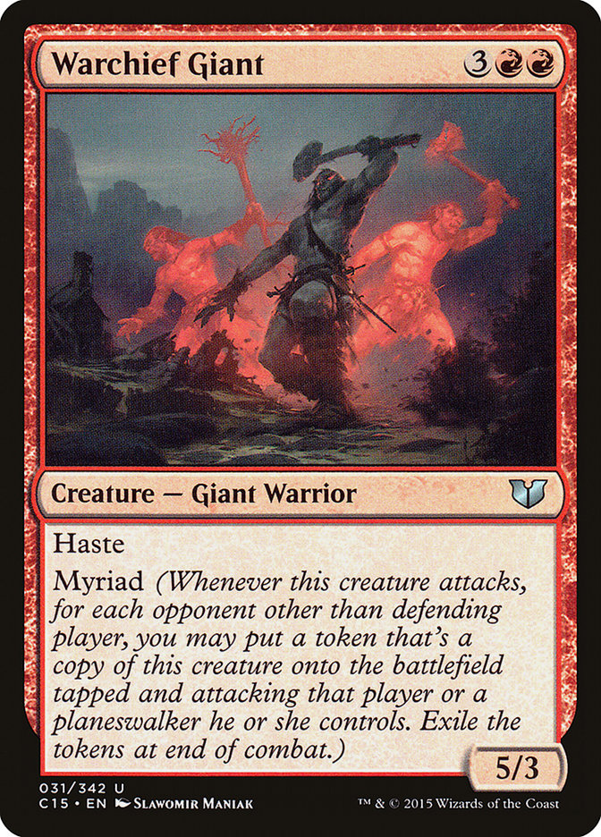 Warchief Giant [Commander 2015]