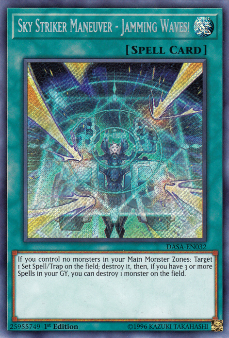 Sky Striker Maneuver - Jamming Waves! [DASA-EN032] Secret Rare