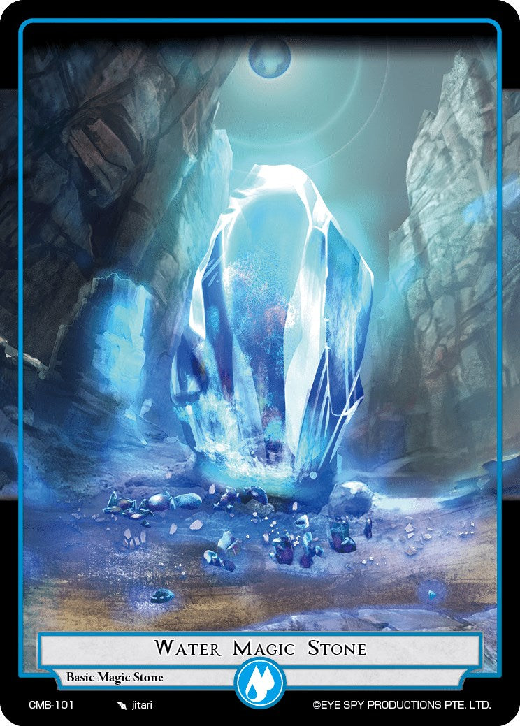 Water Magic Stone (CMB-101) [Crimson Moon's Battleground]