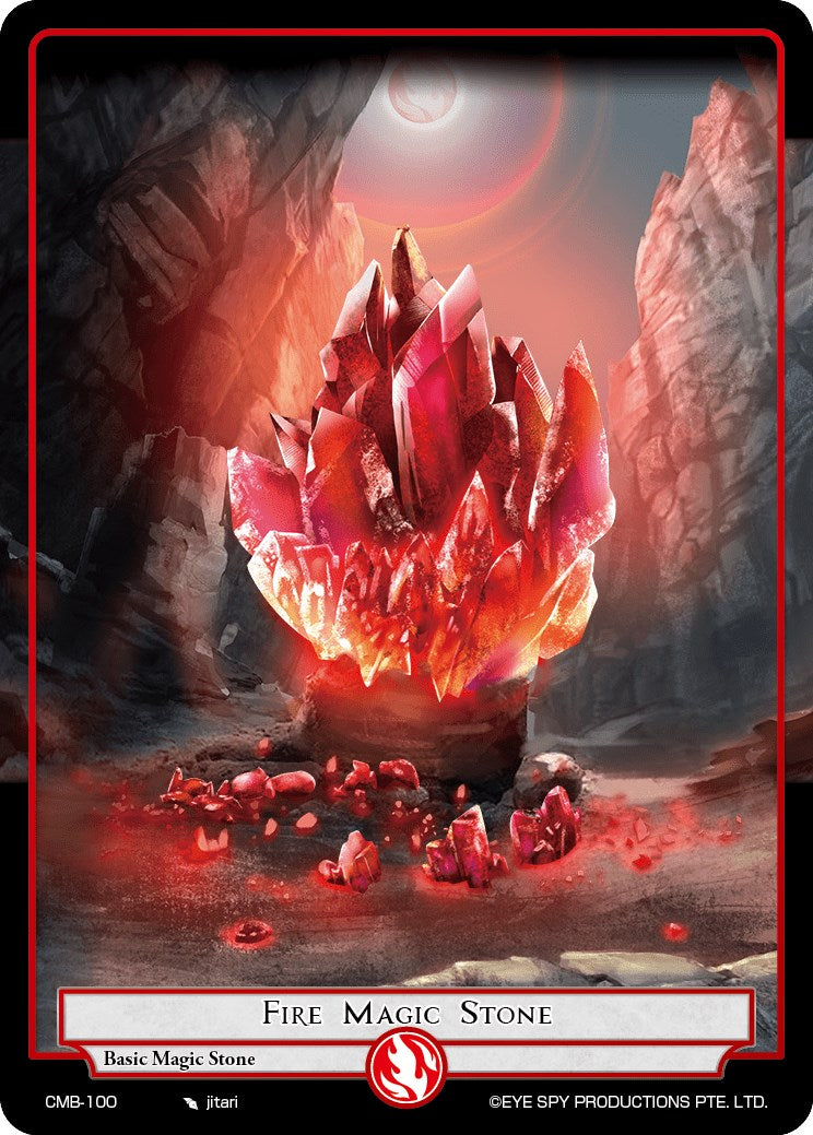 Fire Magic Stone (CMB-100) [Crimson Moon's Battleground]