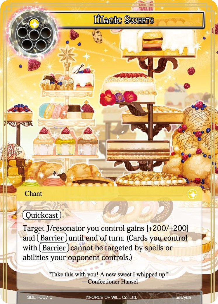 Magic Sweets (SDL1-007) [Starter Deck: Fairy Tale Force]