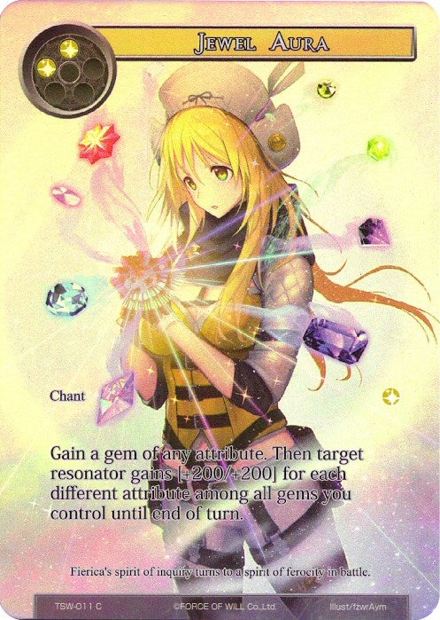 Jewel Aura (Full Art) (TSW-011) [The Time Spinning Witch]