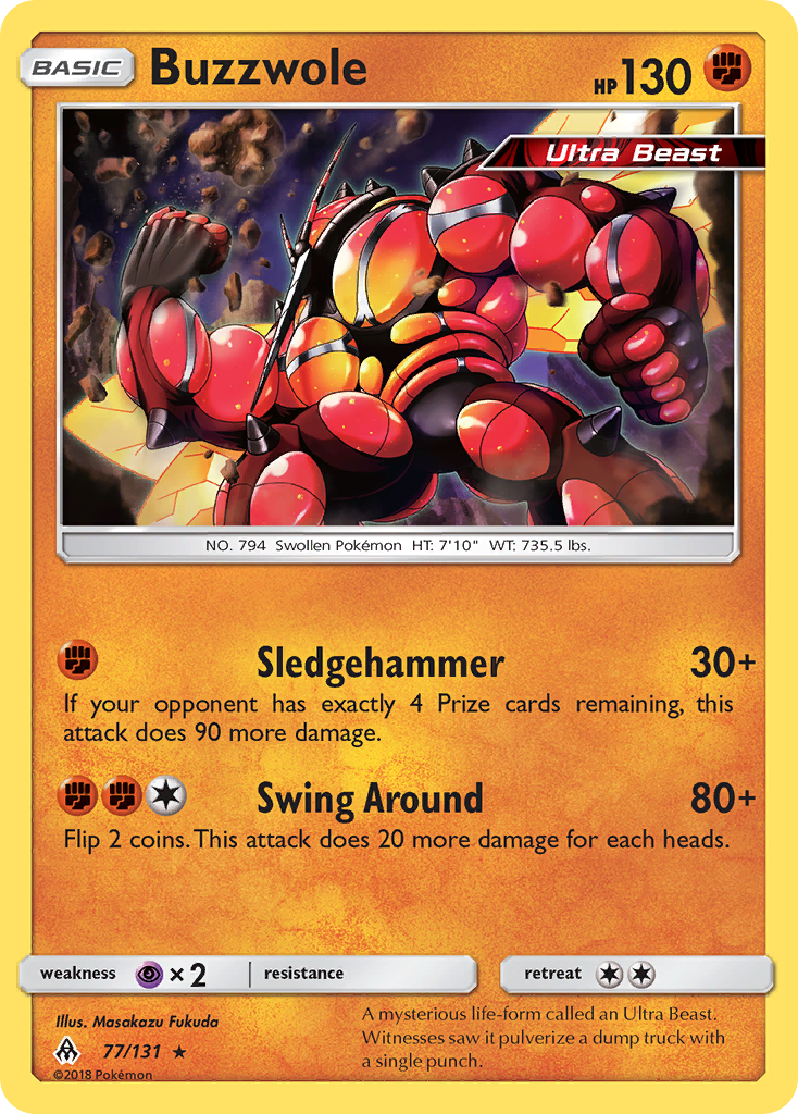 Buzzwole (77/131) [Sun & Moon: Forbidden Light]