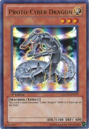 Proto-Cyber Dragon [LCGX-EN177] Ultra Rare