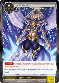 Restoration (1-035) [Starter Deck: Knights of the Round Table]