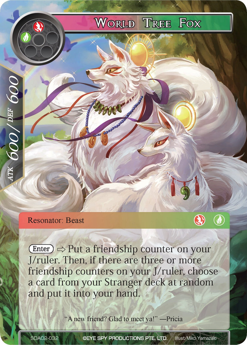 World Tree Fox (SDAO2-032) [Alice Origin II Starter Deck]