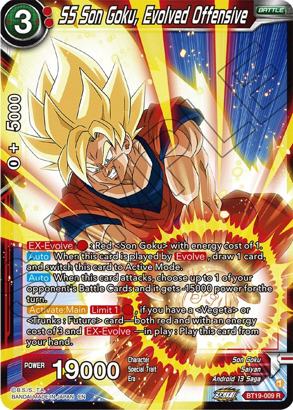 SS Son Goku, Evolved Offensive (BT19-009) [Fighter's Ambition]