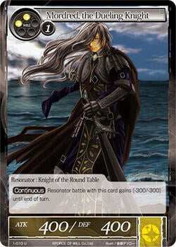 Mordred, the Dueling Knight (1-010) [The Dawn of Valhalla]