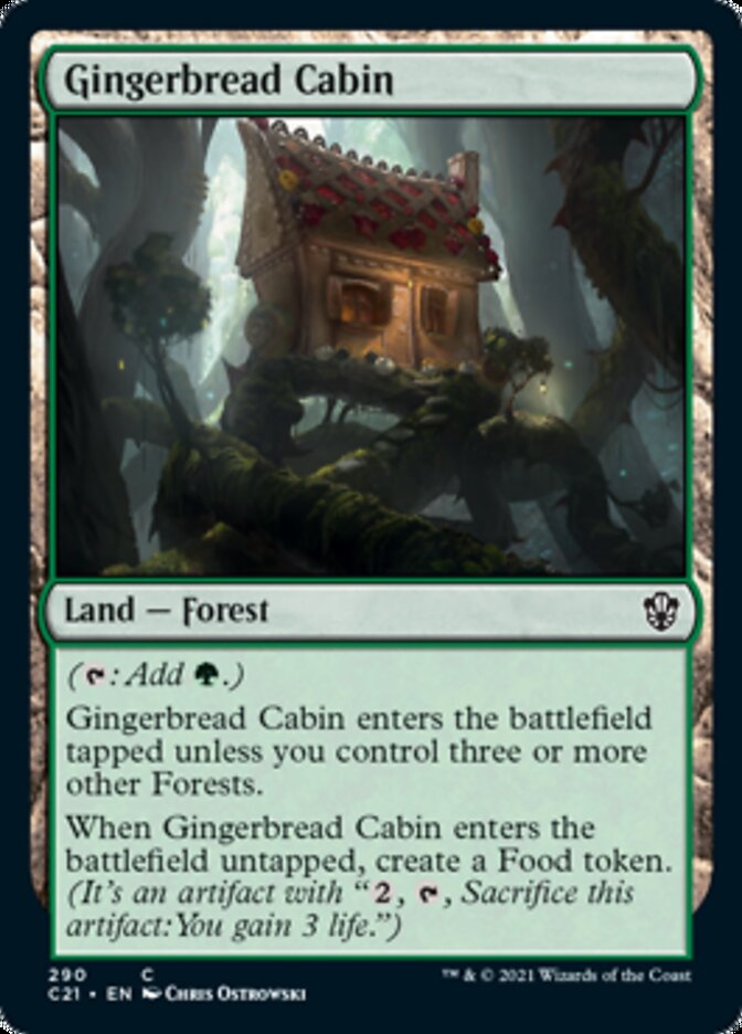 Gingerbread Cabin [Commander 2021]