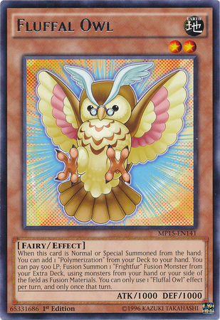 Fluffal Owl [MP15-EN141] Rare