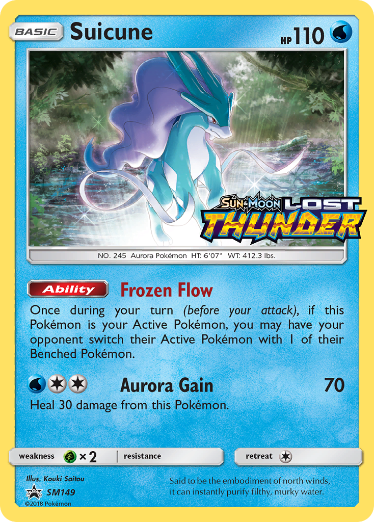 Suicune (SM149) [Sun & Moon: Black Star Promos]