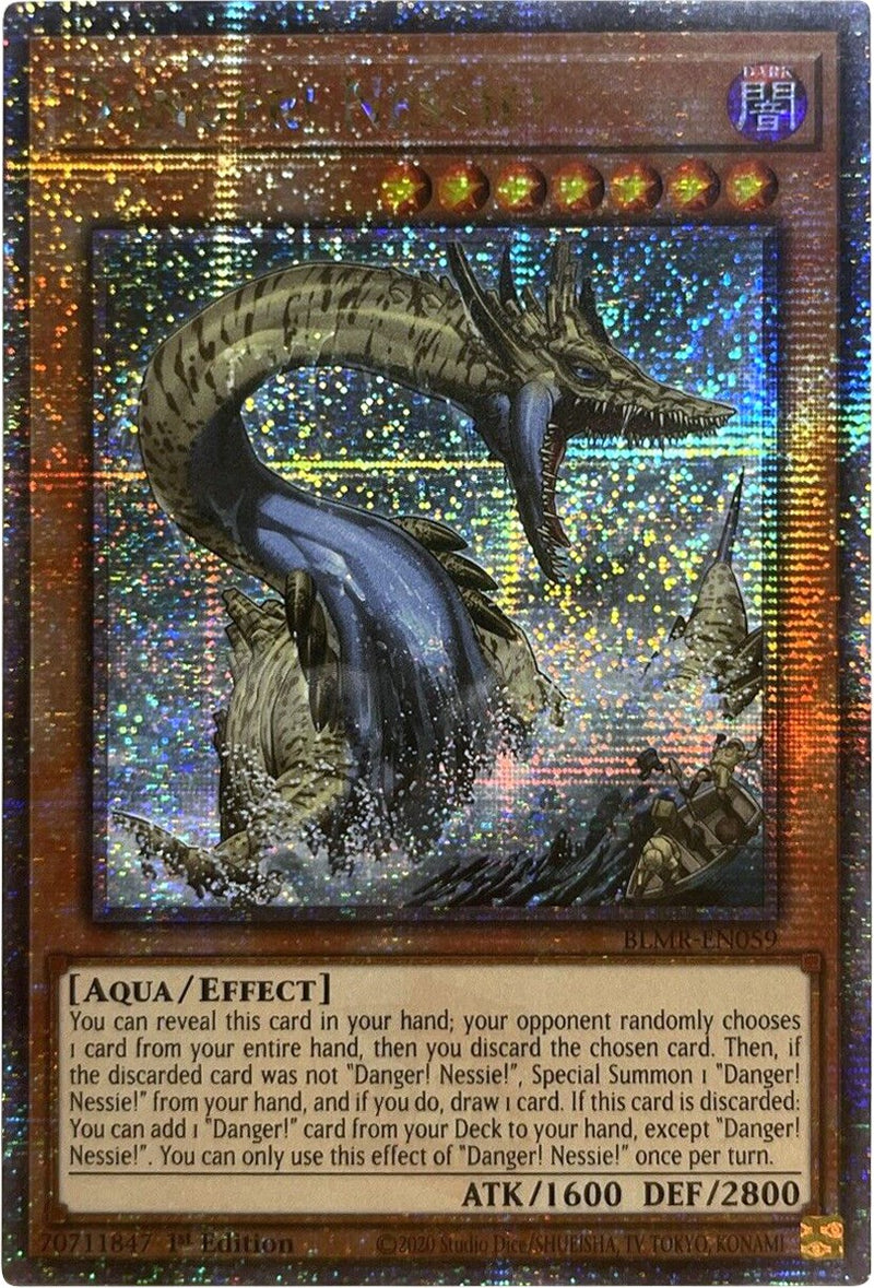 Danger! Nessie! [BLMR-EN059] Quarter Century Secret Rare