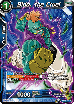 Bido, the Cruel (Rare) (BT13-053) [Supreme Rivalry]