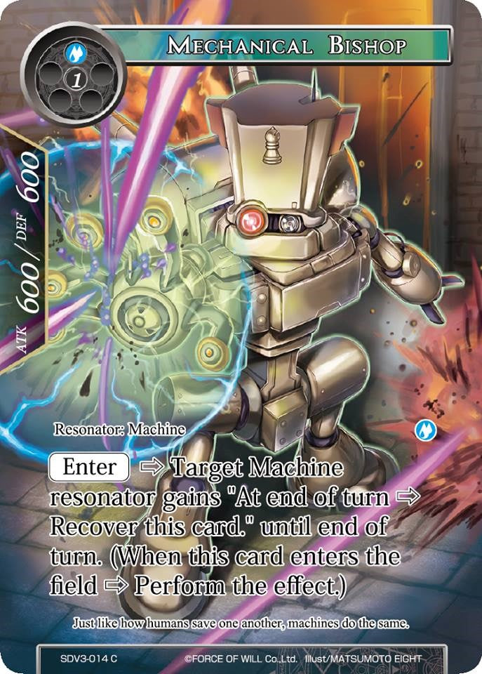 Mechanical Bishop (SDV3-014) [Starter Deck: Valhalla Cluster]