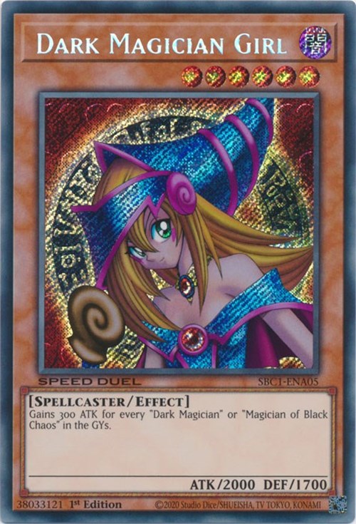 Dark Magician Girl [SBC1-ENA05] Secret Rare