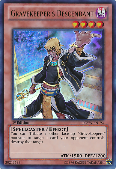 Gravekeeper's Descendant [LCYW-EN192] Ultra Rare