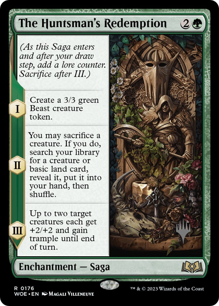 The Huntsman's Redemption (Promo Pack) [Wilds of Eldraine Promos]