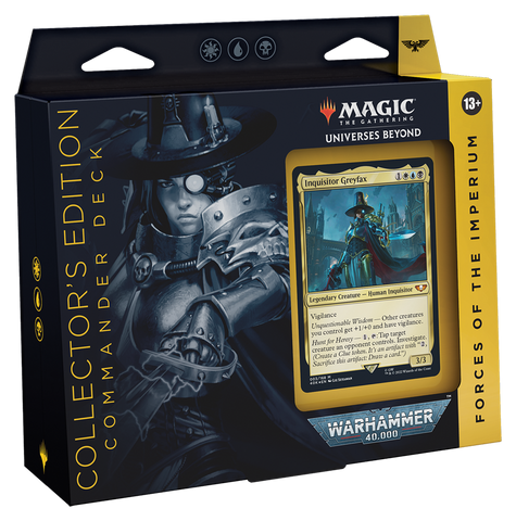 Magic the Gathering: Warhammer 40000: Commander Deck: Collector's Edition: Forces of the Imperium