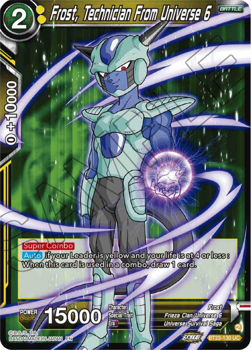 dragon ball super card game bt23 BT23-015 SPR SS Trunks, Self-Taught Traditional Technique (2023) Massive expansion of the new `Z Extra` cards with beloved items like the `Scouter` and more special moves Ultra instinct Son Goku, State