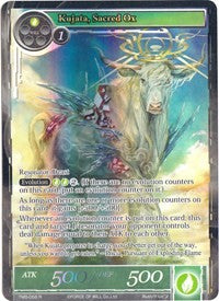 Kujata, Sacred Ox (Full Art) (TMS-058) [The Moonlit Savior]