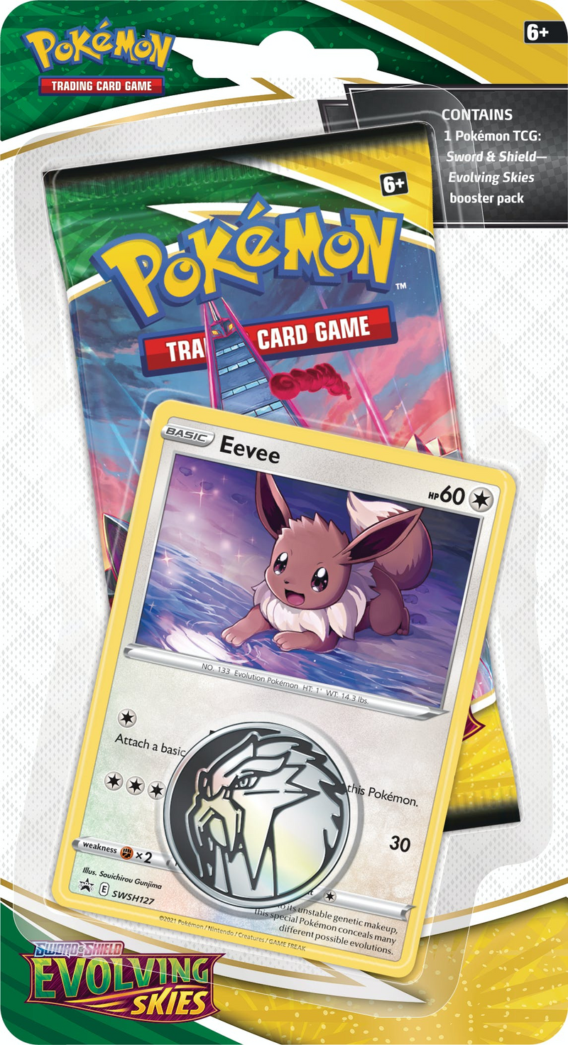 Pokmon TCG: Evolving Skies Single Pack Blister Pokmon TCG: Evolving Skies Single Pack Blister