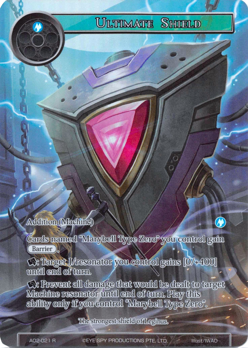 Ultimate Shield (Full Art) (AO2-021) [Alice Origin II]