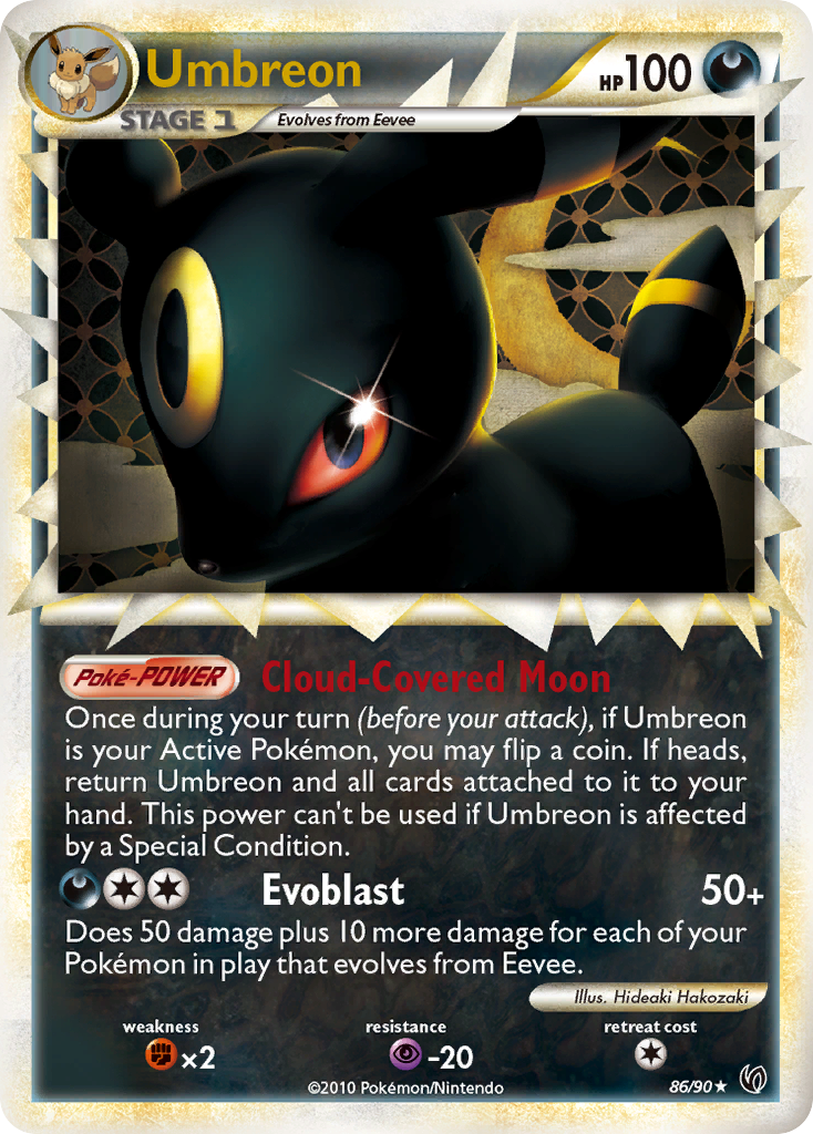 Umbreon (86/90) [HeartGold & SoulSilver: Undaunted]