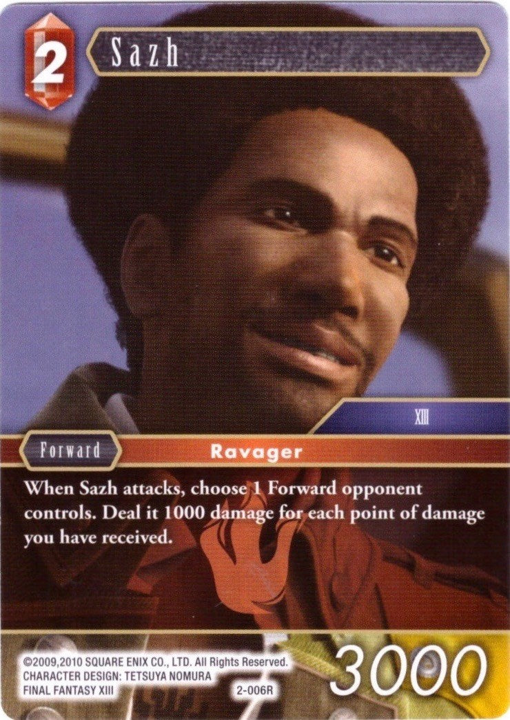 Sazh (Deck Exclusive) [Opus II]