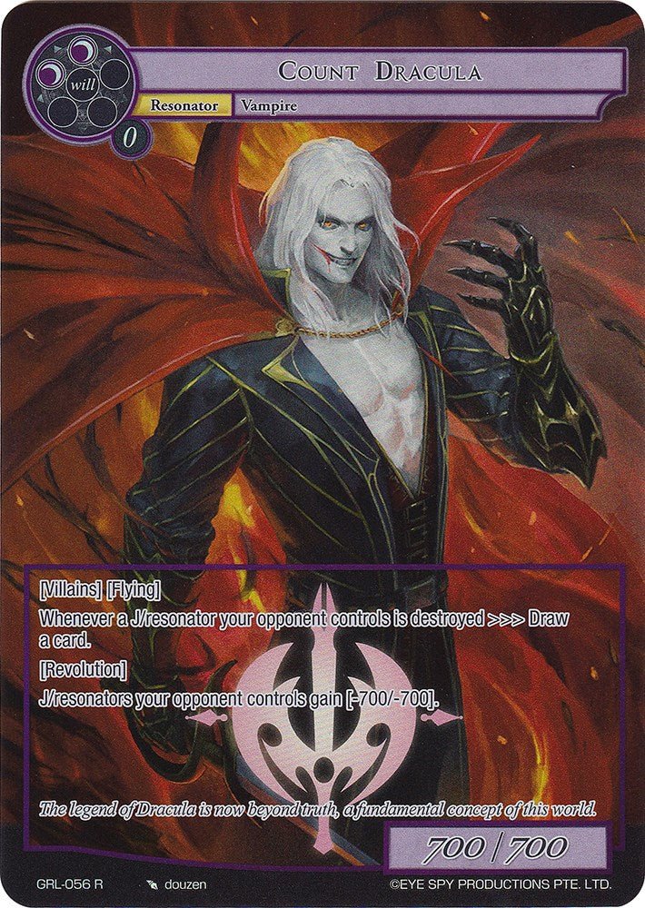 Count Dracula (Full Art) (GRL-056) [Game of Gods: Reloaded]