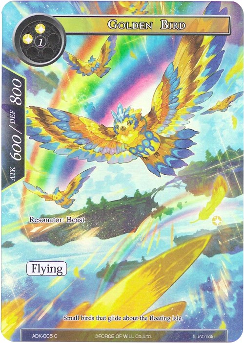 Golden Bird (Full Art) (ADK-005) [Advent of the Demon King]