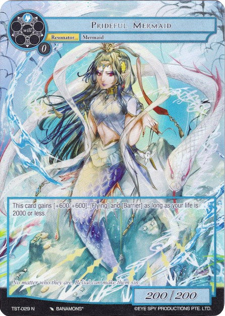 Prideful Mermaid (Full Art) (TST-029) [The Seventh]