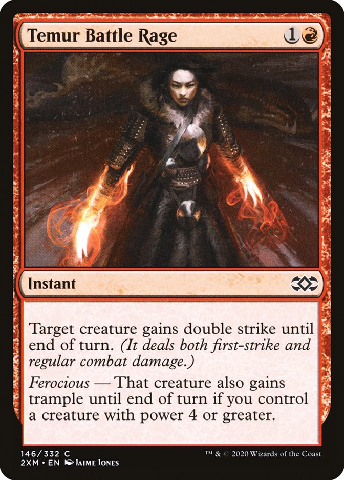 Temur Battle Rage [Double Masters]